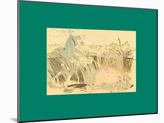 Schnaken and Schnurren-Wilhelm Busch-Mounted Giclee Print