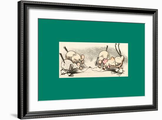 Schnaken and Schnurren-Wilhelm Busch-Framed Giclee Print