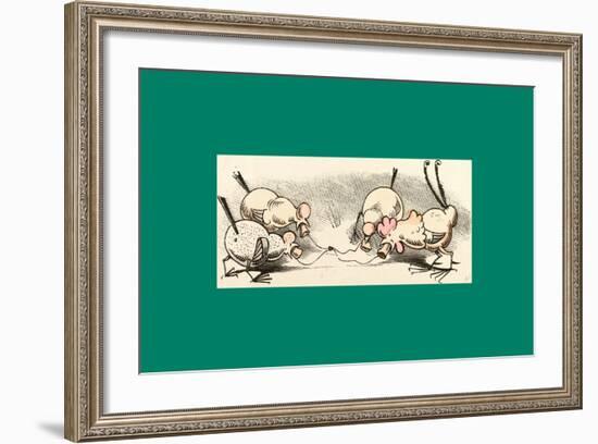 Schnaken and Schnurren-Wilhelm Busch-Framed Giclee Print