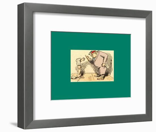 Schnaken and Schnurren-Wilhelm Busch-Framed Giclee Print