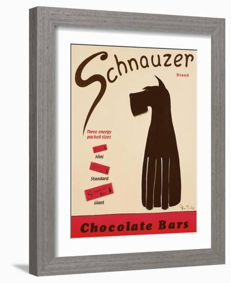 Schnauzer Bars-Ken Bailey-Framed Giclee Print