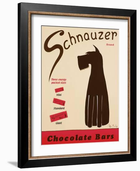 Schnauzer Bars-Ken Bailey-Framed Giclee Print