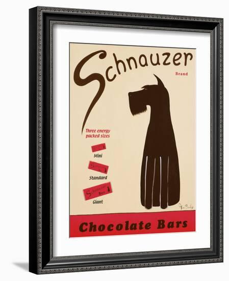 Schnauzer Bars-Ken Bailey-Framed Giclee Print