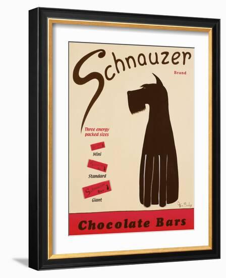 Schnauzer Bars-Ken Bailey-Framed Giclee Print