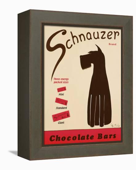 Schnauzer Bars-Ken Bailey-Framed Premier Image Canvas