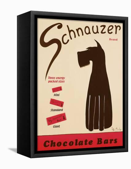 Schnauzer Bars-Ken Bailey-Framed Premier Image Canvas