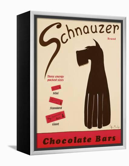 Schnauzer Bars-Ken Bailey-Framed Premier Image Canvas