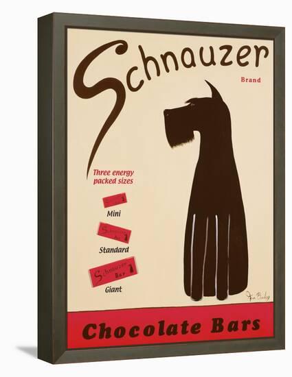 Schnauzer Bars-Ken Bailey-Framed Premier Image Canvas