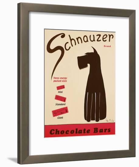 Schnauzer Bars-Ken Bailey-Framed Premium Giclee Print