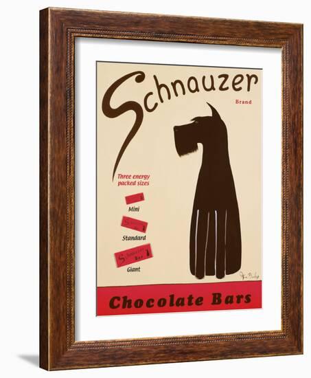 Schnauzer Bars-Ken Bailey-Framed Premium Giclee Print