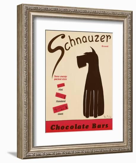 Schnauzer Bars-Ken Bailey-Framed Giclee Print