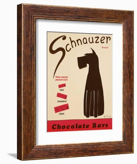 Schnauzer Bars-Ken Bailey-Framed Giclee Print