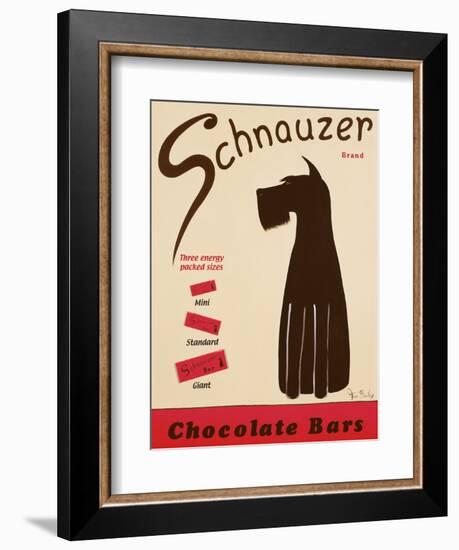 Schnauzer Bars-Ken Bailey-Framed Giclee Print