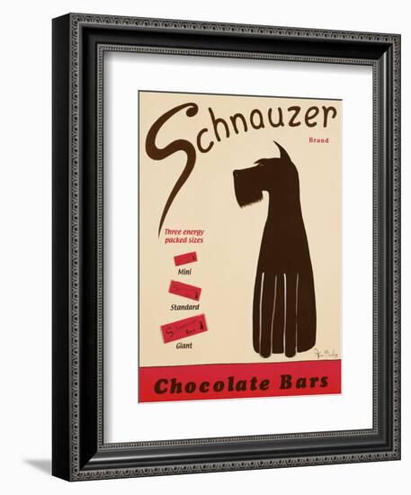 Schnauzer Bars-Ken Bailey-Framed Giclee Print