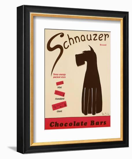 Schnauzer Bars-Ken Bailey-Framed Giclee Print