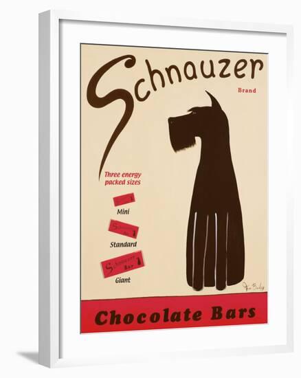 Schnauzer Bars-Ken Bailey-Framed Premium Giclee Print