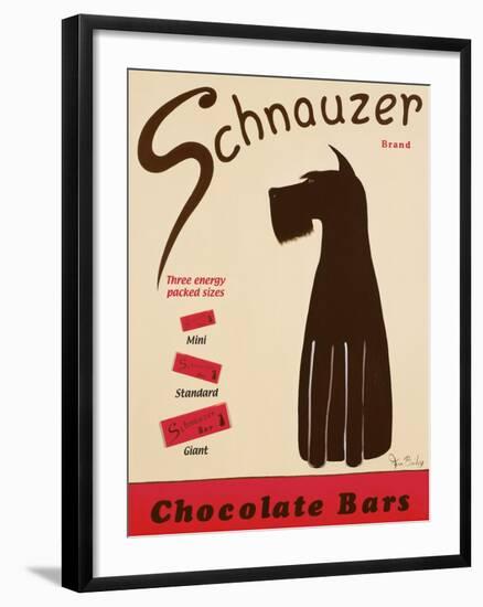 Schnauzer Bars-Ken Bailey-Framed Premium Giclee Print