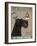 Schnauzer, Black, Ice Cream-Fab Funky-Framed Art Print