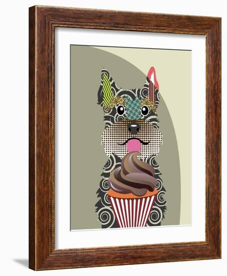 Schnauzer-Lanre Adefioye-Framed Giclee Print