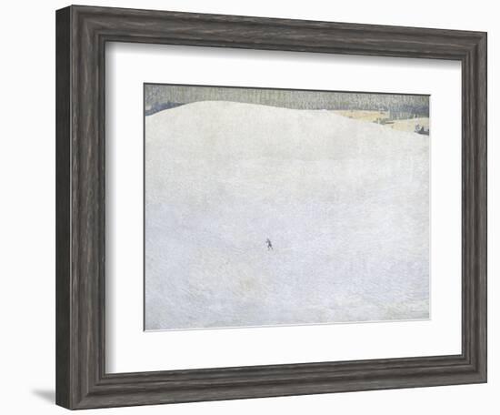 Schneelandschaft (paysage de neige) dit aussi Grosser Winter (Grand hiver)-Cuno Amiet-Framed Giclee Print