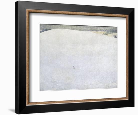 Schneelandschaft (paysage de neige) dit aussi Grosser Winter (Grand hiver)-Cuno Amiet-Framed Giclee Print