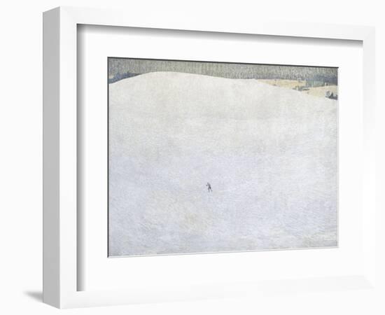 Schneelandschaft (paysage de neige) dit aussi Grosser Winter (Grand hiver)-Cuno Amiet-Framed Giclee Print