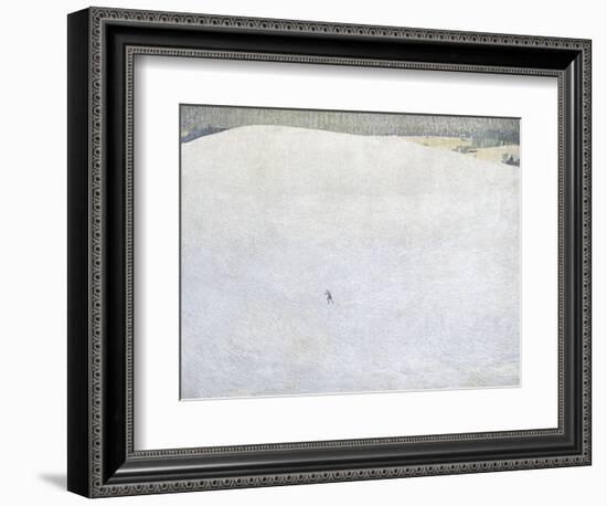 Schneelandschaft (paysage de neige) dit aussi Grosser Winter (Grand hiver)-Cuno Amiet-Framed Giclee Print