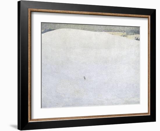 Schneelandschaft (paysage de neige) dit aussi Grosser Winter (Grand hiver)-Cuno Amiet-Framed Giclee Print