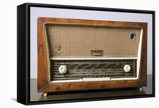 Schneider SW Radio Receiver-null-Framed Premier Image Canvas