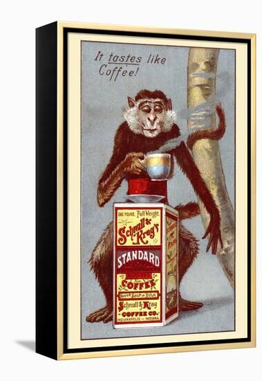Schnull & Krag's Standard Roasted Coffee-null-Framed Stretched Canvas