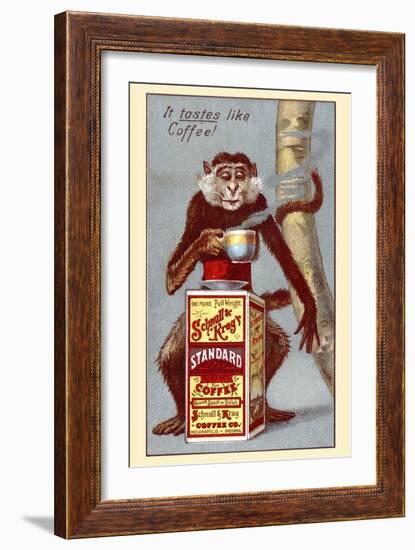 Schnull & Krag's Standard Roasted Coffee-null-Framed Art Print