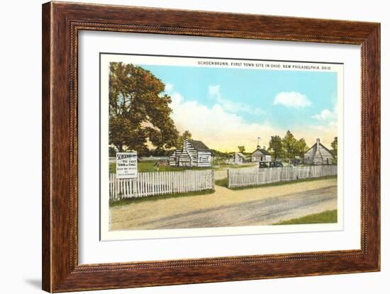 Schoenbrunn, New Philadelphia-null-Framed Art Print