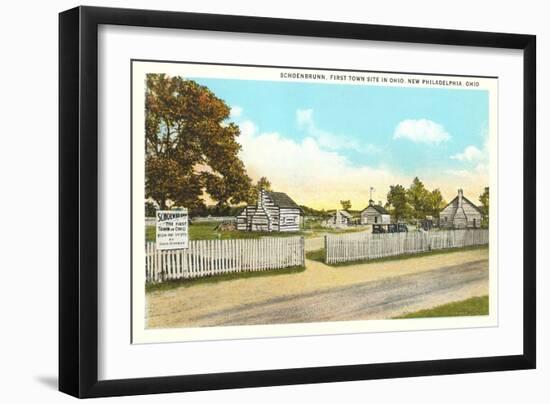 Schoenbrunn, New Philadelphia-null-Framed Art Print