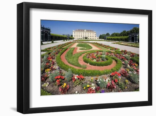 Schoenbrunn Palace, Vienna, Austria-null-Framed Art Print