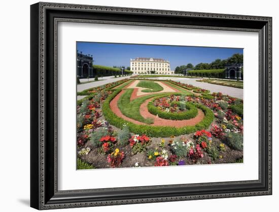 Schoenbrunn Palace, Vienna, Austria-null-Framed Art Print