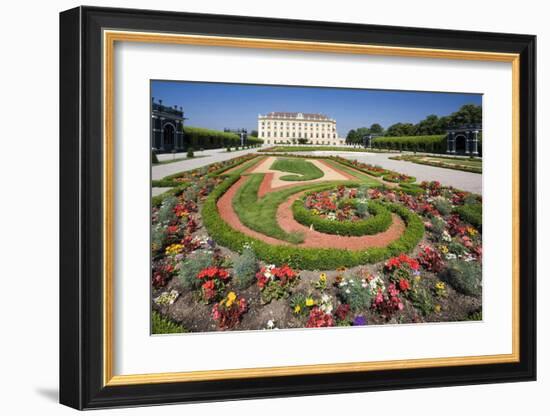 Schoenbrunn Palace, Vienna, Austria-null-Framed Art Print