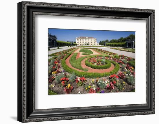 Schoenbrunn Palace, Vienna, Austria-null-Framed Art Print