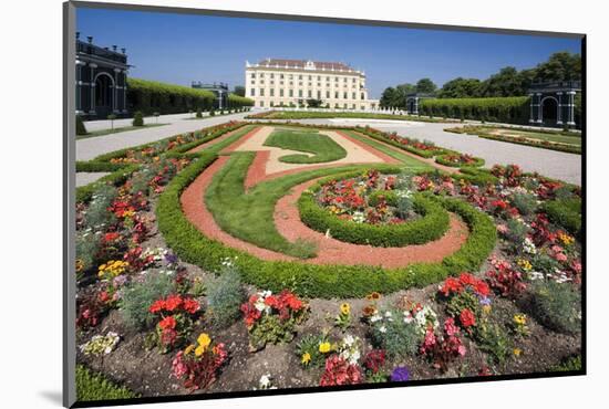 Schoenbrunn Palace, Vienna, Austria-null-Mounted Art Print