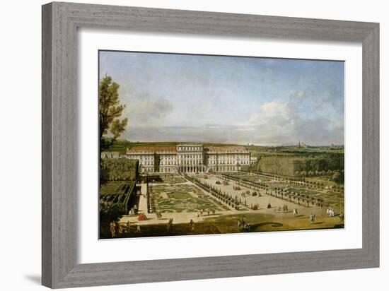 Schonbrunn Palace and Gardens-Bernardo Bellotto-Framed Giclee Print