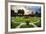 Schonbrunn Palace Garden at Sunset-George Oze-Framed Photographic Print