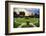 Schonbrunn Palace Garden at Sunset-George Oze-Framed Photographic Print