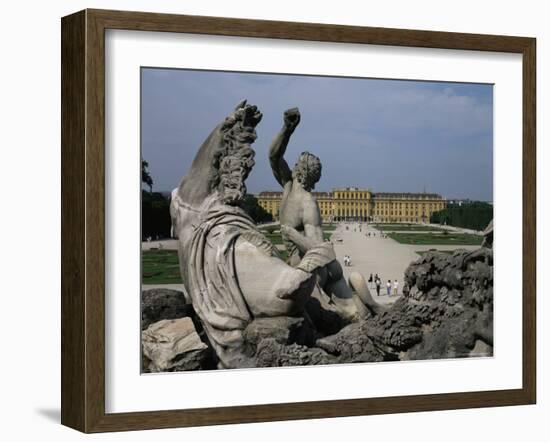 Schonbrunn Palace, Unesco World Heritage Site, Near Vienna, Austria-Julia Thorne-Framed Photographic Print