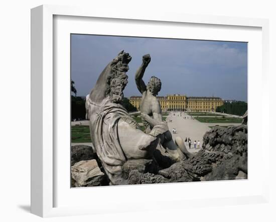 Schonbrunn Palace, Unesco World Heritage Site, Near Vienna, Austria-Julia Thorne-Framed Photographic Print