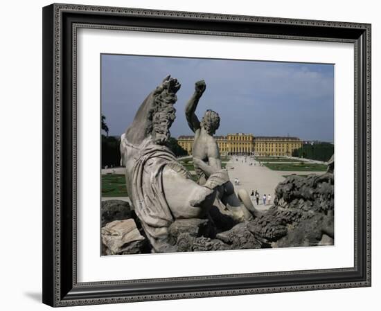 Schonbrunn Palace, Unesco World Heritage Site, Near Vienna, Austria-Julia Thorne-Framed Photographic Print