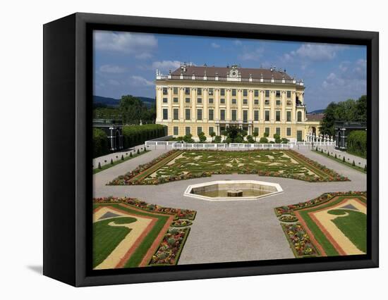 Schonbrunn Palace, UNESCO World Heritage Site, Vienna, Austria, Europe-Hans Peter Merten-Framed Premier Image Canvas