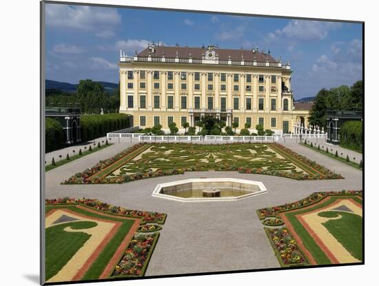 Schonbrunn Palace, UNESCO World Heritage Site, Vienna, Austria, Europe-Hans Peter Merten-Mounted Photographic Print