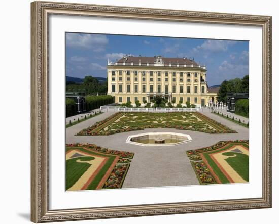Schonbrunn Palace, UNESCO World Heritage Site, Vienna, Austria, Europe-Hans Peter Merten-Framed Photographic Print