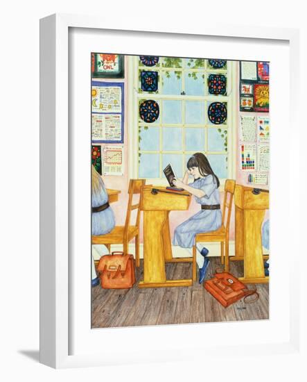 School, 1986-Ditz-Framed Giclee Print
