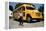 School Bus Dropping Off Child at Home-William P. Gottlieb-Framed Premier Image Canvas