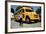 School Bus Dropping Off Child at Home-William P. Gottlieb-Framed Photographic Print